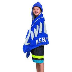 COL 606 Kentucky - Juvy Hooded Towel, 22"X51"