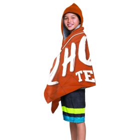 COL 606 Texas - Juvy Hooded Towel, 22"X51"