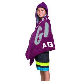 COL 606 Texas A&M - Juvy Hooded Towel, 22"X51"