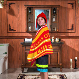 NFL 606 Chiefs - Juvy Hooded Towel, 22"X51"
