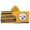 NFL 606 Steelers - Juvy Hooded Towel, 22"X51"