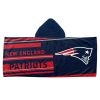 NFL 606 Patriots - Juvy Hooded Towel, 22"X51"