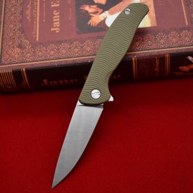 Outdoor Folding Knife For Camping And Hunting (Option: Desert color)