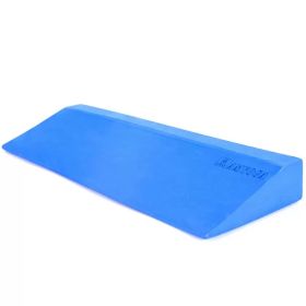 Yoga Foam Wedge Slanting Board EVA Foot Stretcher For Feet Fitness Accessorie (Option: Large diagonal plate Blue)