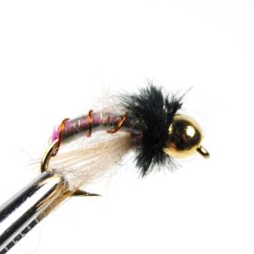 Fly Fishing Nymph Hook Copper Head Bead (Option: Copperhead nymph-1PCS)