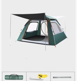 Foldable Automatic Thickening Sunscreen Wild Picnic Home Full Set Camping Tent (Option: Vinyl58-1 Style)