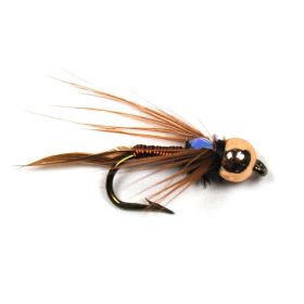 Fly Fishing Nymph Hook Copper Head Bead (Option: Copper headed fly-1PCS)