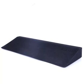 Yoga Foam Wedge Slanting Board EVA Foot Stretcher For Feet Fitness Accessorie (Option: Large diagonal plate Black)