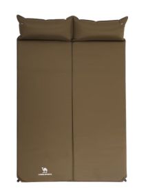 Inflatable Mattress To Make A Floor For Camping (Color: Coffee)