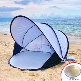 Full-automatic Folding Tent On Beach (Option: Silver-Tide cushion)